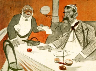 Théophile Delcassé disputant l